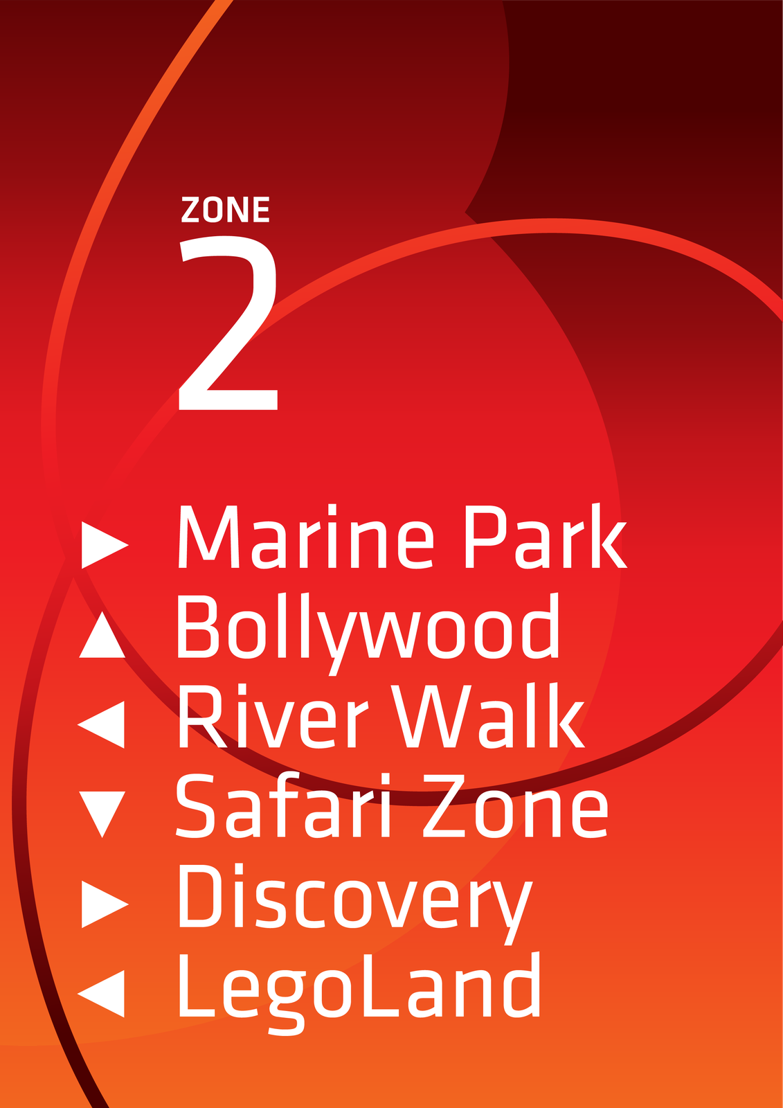Dubai Parks Signage
